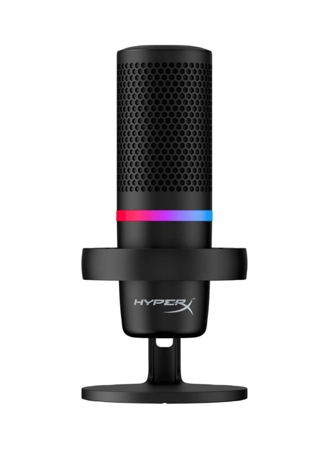 Rgb Usb Condenser Microphone For Pc Ps5 Ps4 Mac Low Profile Shock Mount Cardioid Omnidirectional Pop Filter