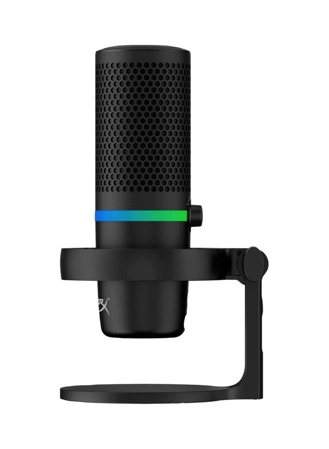 Rgb Usb Condenser Microphone For Pc Ps5 Ps4 Mac Low Profile Shock Mount Cardioid Omnidirectional Pop Filter