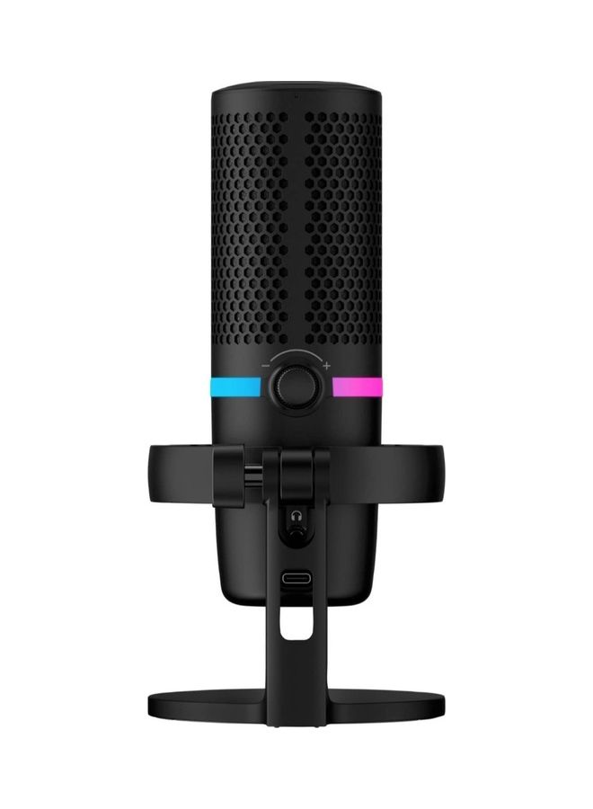 Rgb Usb Condenser Microphone For Pc Ps5 Ps4 Mac Low Profile Shock Mount Cardioid Omnidirectional Pop Filter