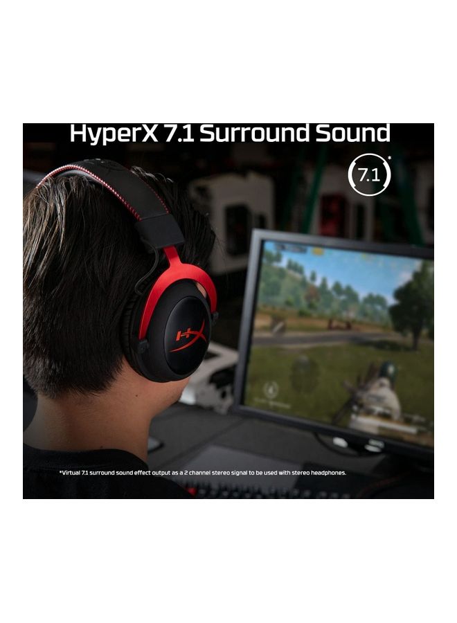 Hyperx Cloud II Red Pro Gaming Headset (4P5M0AA)