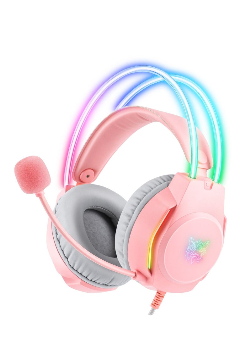 X26 Gaming Wired Headset With Microphone For PS4/PS5/XOne/XSeries/NSwitch/PC