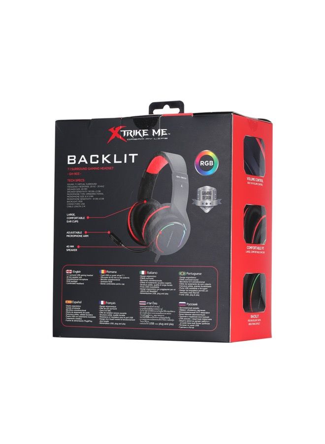 7.1 Surround Gaming Headset GH-903
