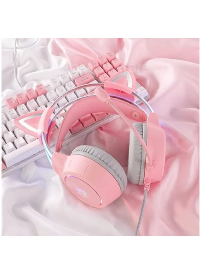 Gaming Wired Headset With Microphone For PS4 PS5 XOne XSeries NSwitch PC