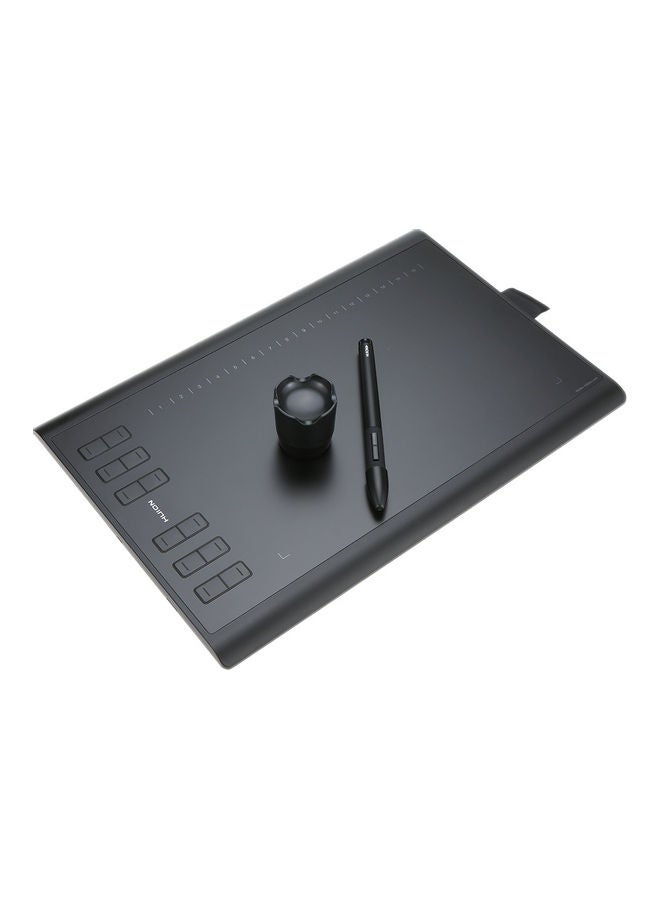 Professional Graphics Drawing Tablet Black