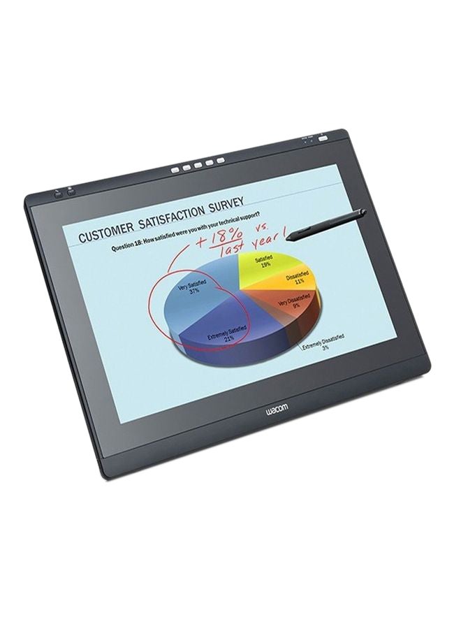 DTH-2242 21.5-Inch IPS Interactive Pen And Touch Display With A Battery-Free Stylus Black