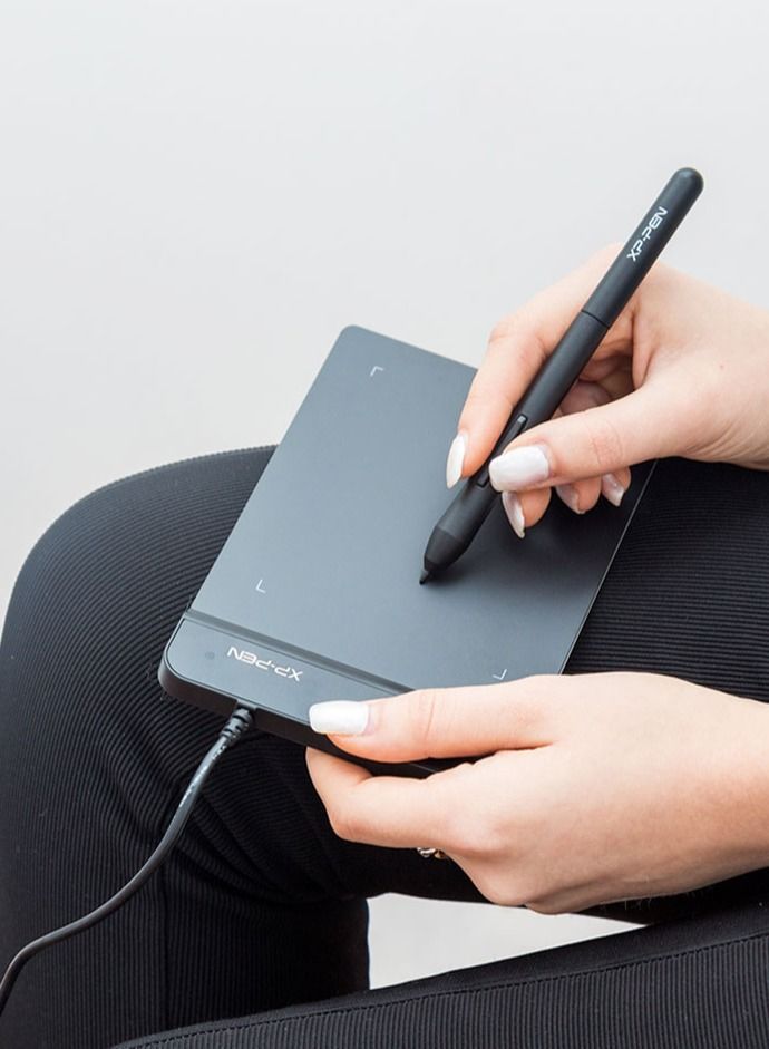 Star G430S Drawing Tablet with a black pen