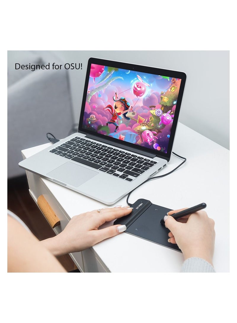 Star G430S Drawing Tablet with a black pen