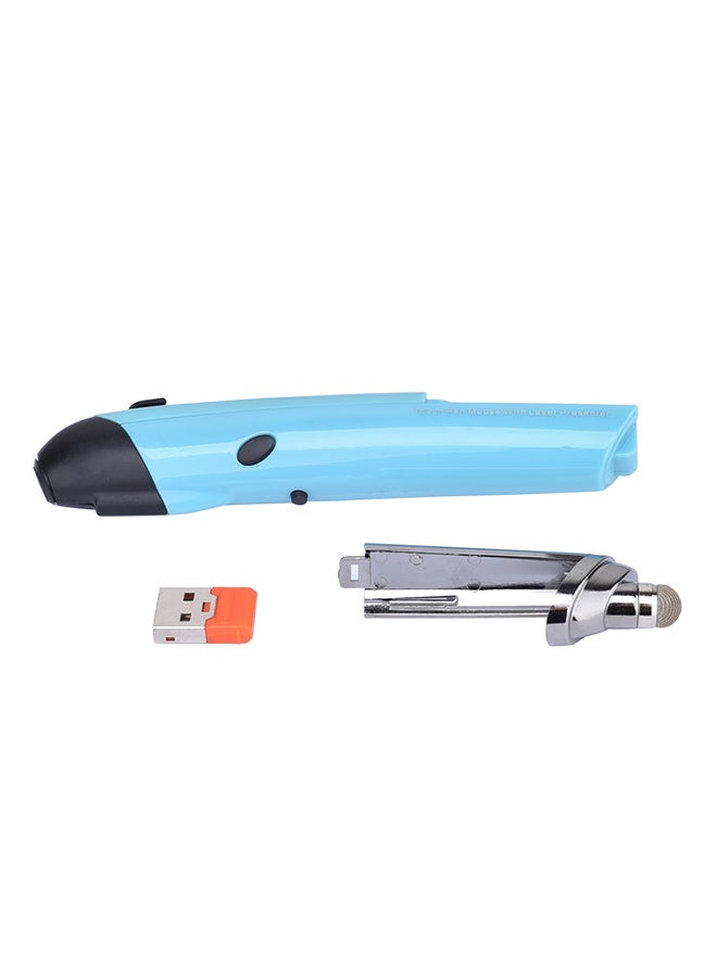 2.4Ghz USB Wireless Optical Pointing Pen Blue