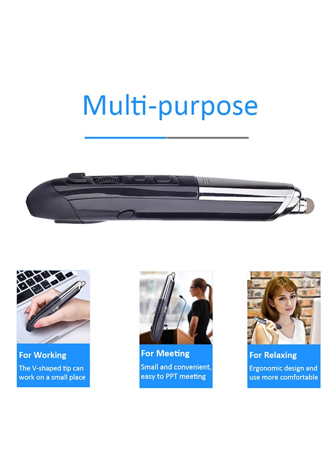 2.4Ghz USB Wireless Optical Pointing Pen Black