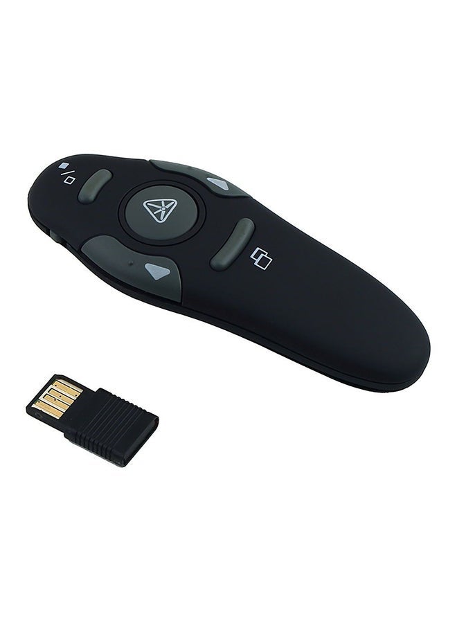 Powerpoint Presentation Remote Black