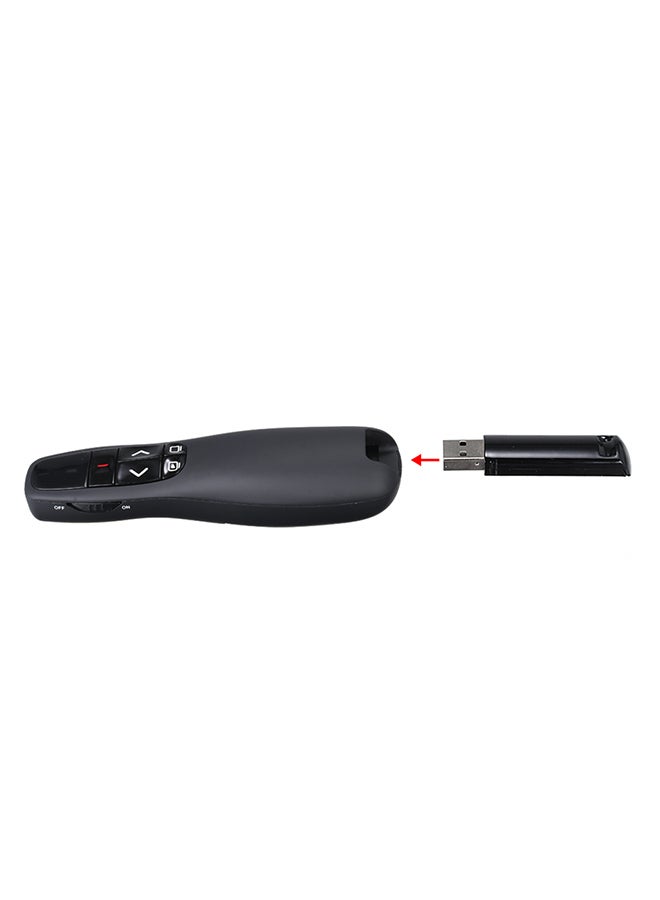 Wireless Laser Presentation Pointer Black