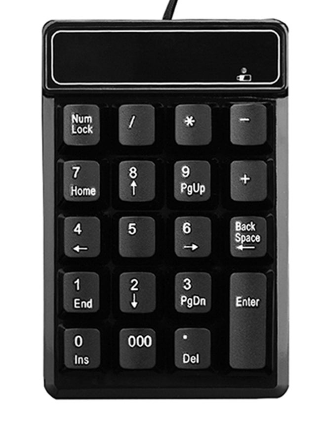 HT - 525 Wired Digital Keyboard Black