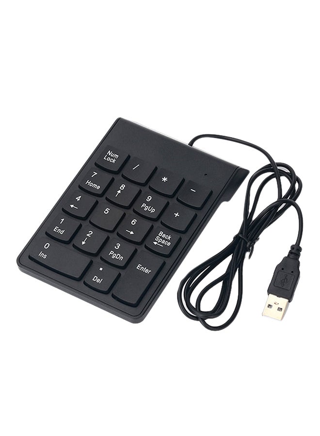 USB Numeric Keypad Black