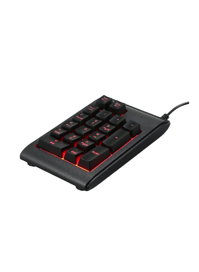 USB Wired Mechanical Keyboard Black