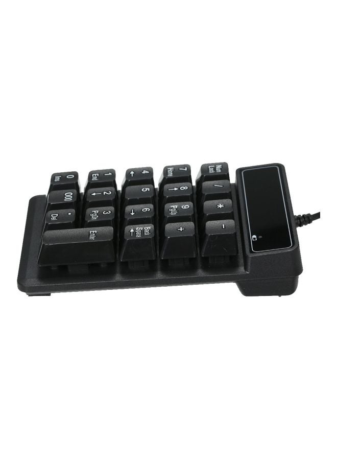 USB Wired Numeric Keypad Black