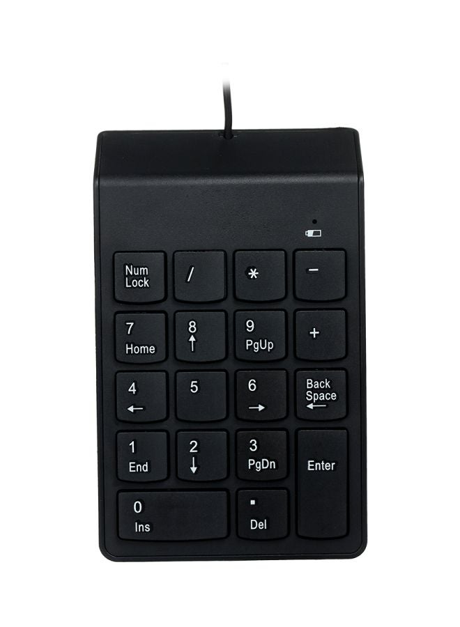 USB Wired Numeric Keypad Black