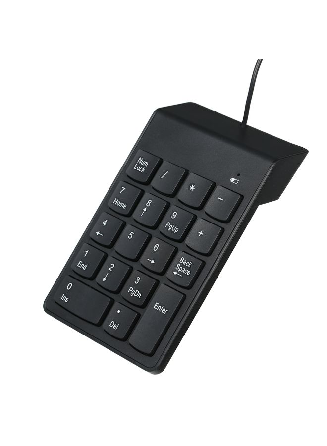 Mini Waterproof Numeric Keypad Black