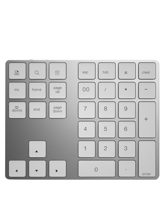 Wireless Numeric Keypad Silver