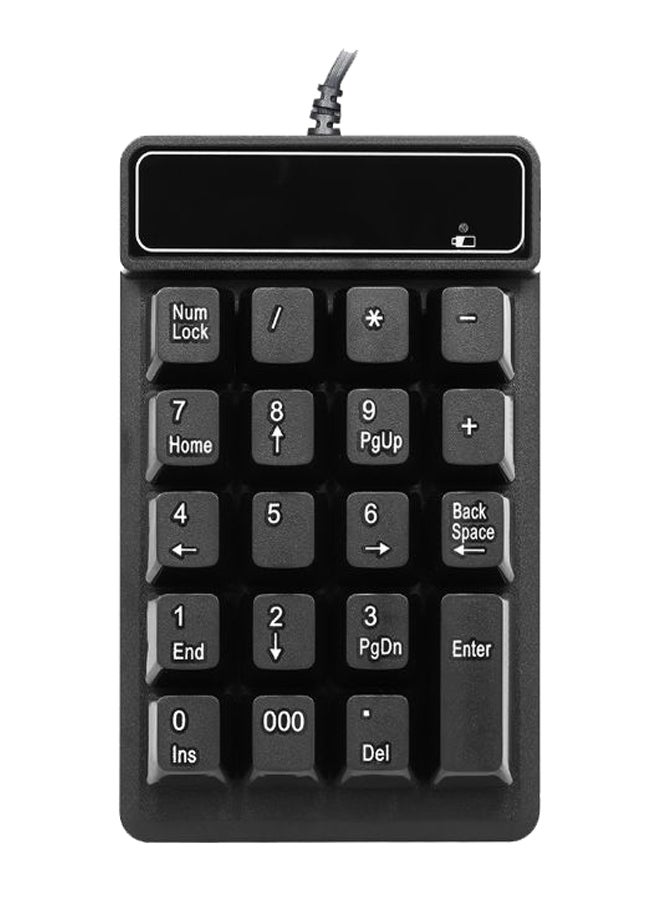 USB Numeric Keypad Black