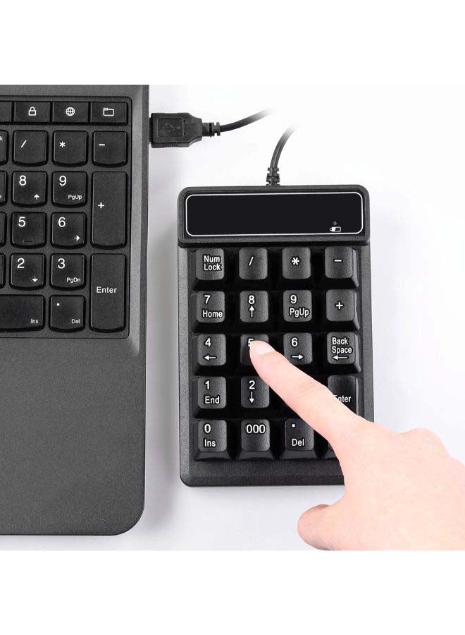 USB Numeric Keypad Black