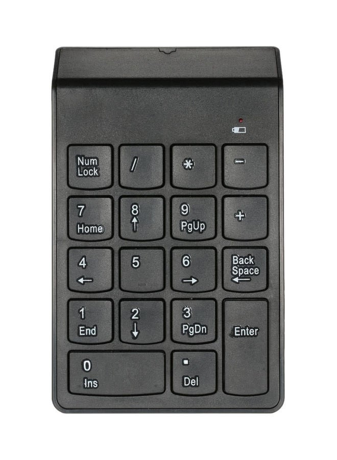 2.4G USB Numeric Keypad Wireless Number Pad Black