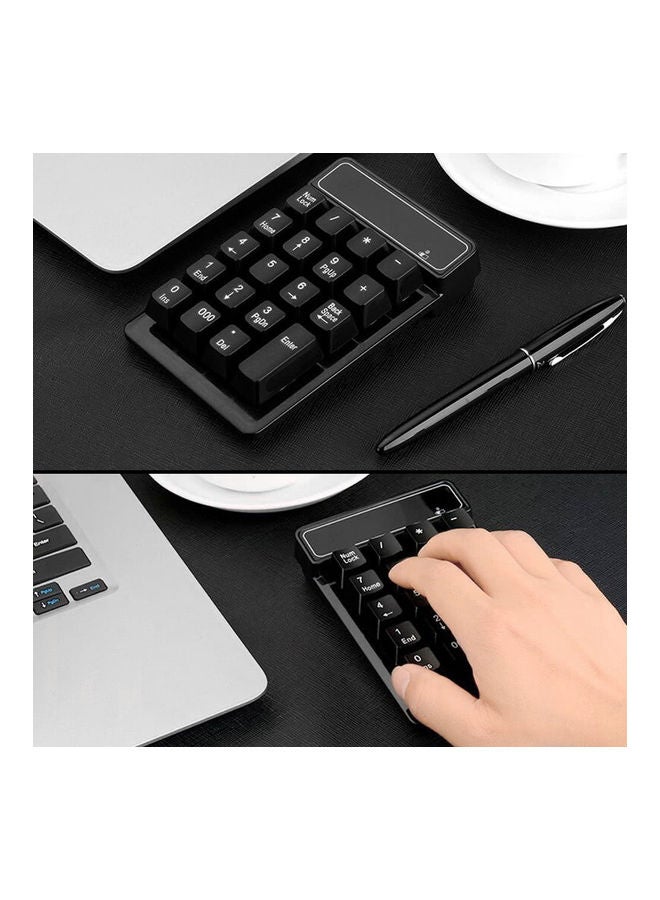 2.4Ghz Wireless Numeric Keypad Black