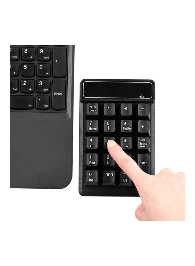 2.4Ghz Wireless Numeric Keypad Black