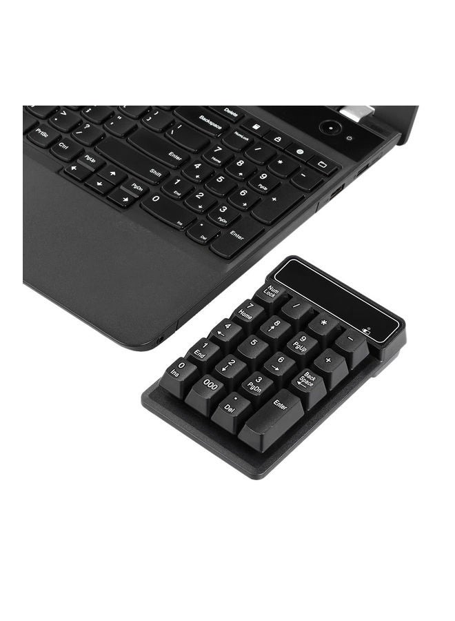 2.4Ghz Wireless Numeric Keypad Black