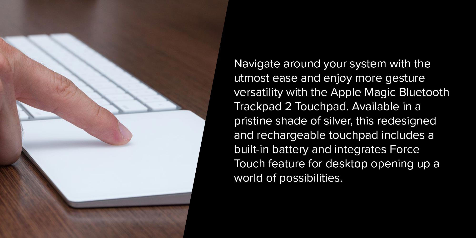 Wireless Magic Trackpad Silver