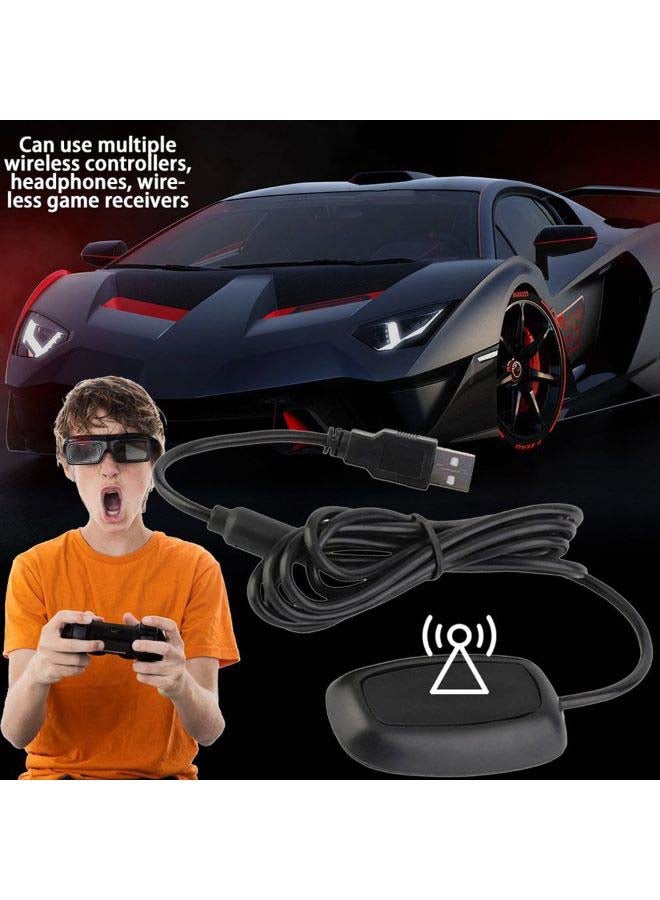 Computer Receiver Handle Sensor for XBOX 360 Black