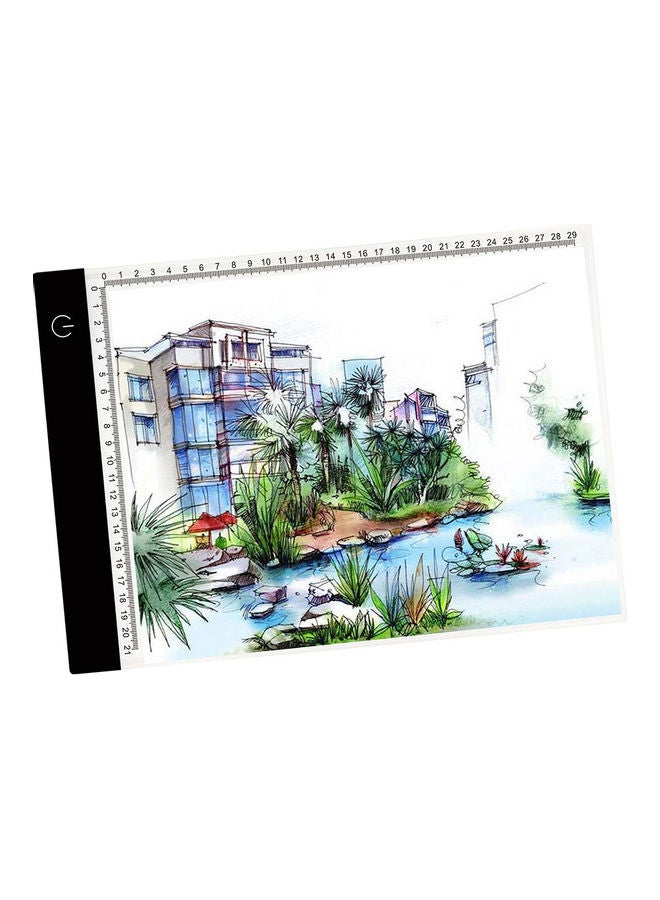 Portable A4 Tracing LED Copy Board Black