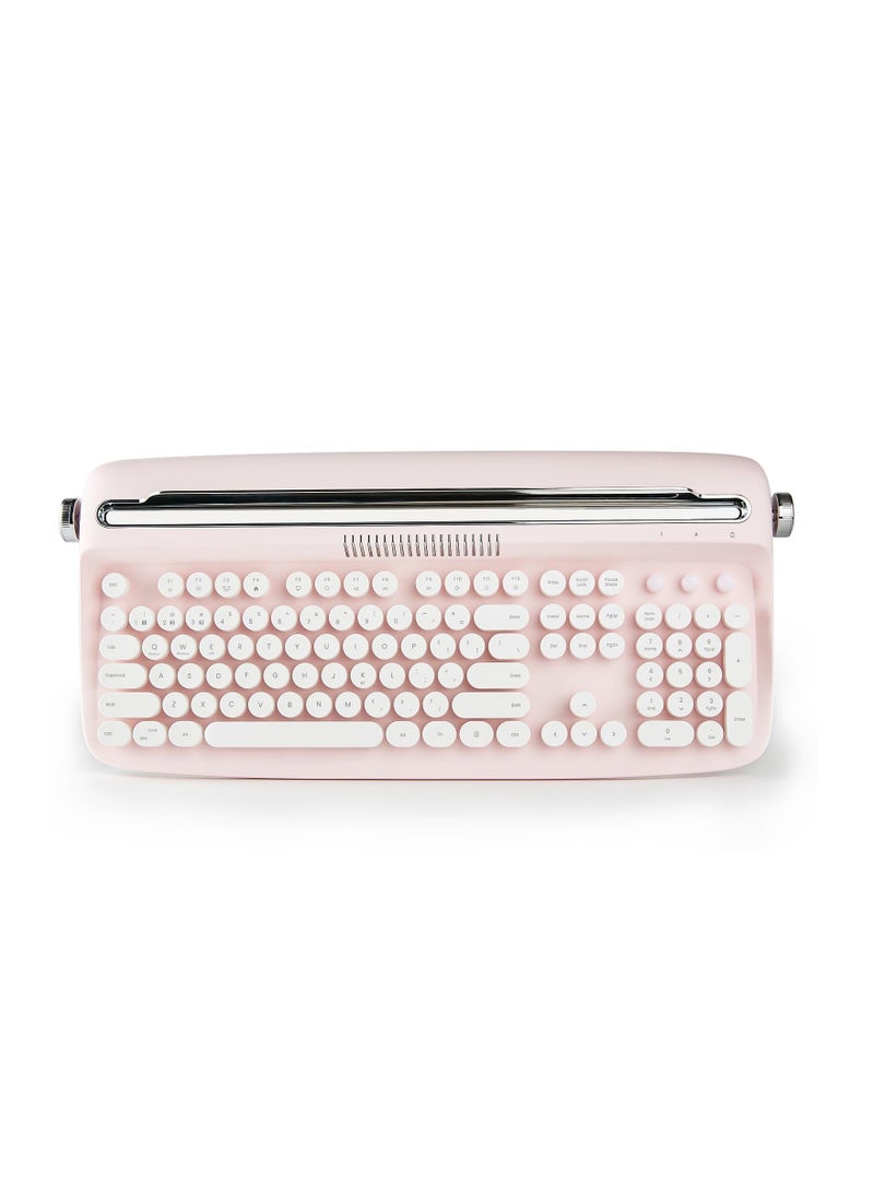 ACTTO Retro Wireless Bluetooth Typewriter Keyboard B503