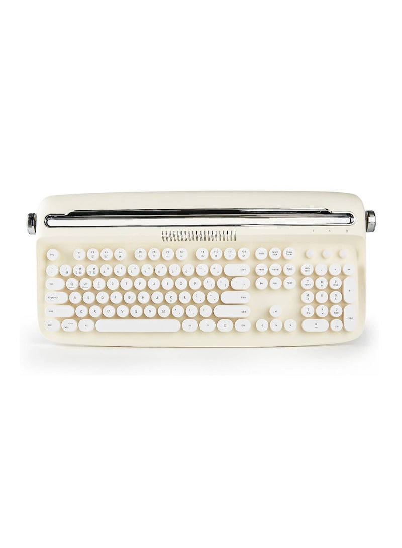 ACTTO Retro Wireless Bluetooth Typewriter Keyboard B503