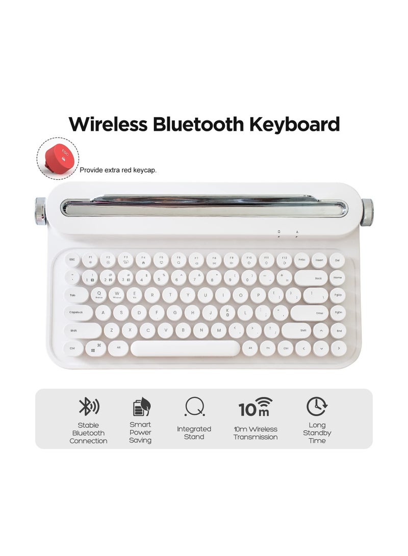 ACTTO Mini Wireless Bluetooth Typewriter Keyboard B305