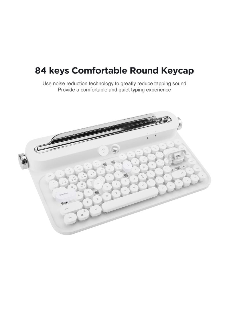 ACTTO Mini Wireless Bluetooth Typewriter Keyboard B305