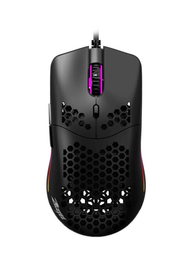 C-7 Wired Mouse Black/Pink/Blue