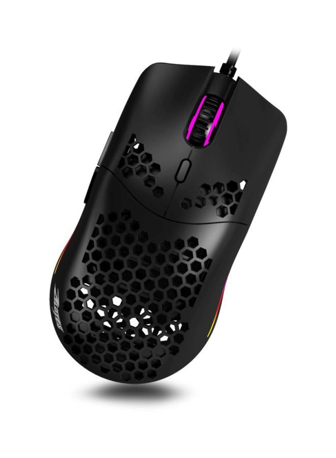C-7 Wired Mouse Black/Pink/Blue