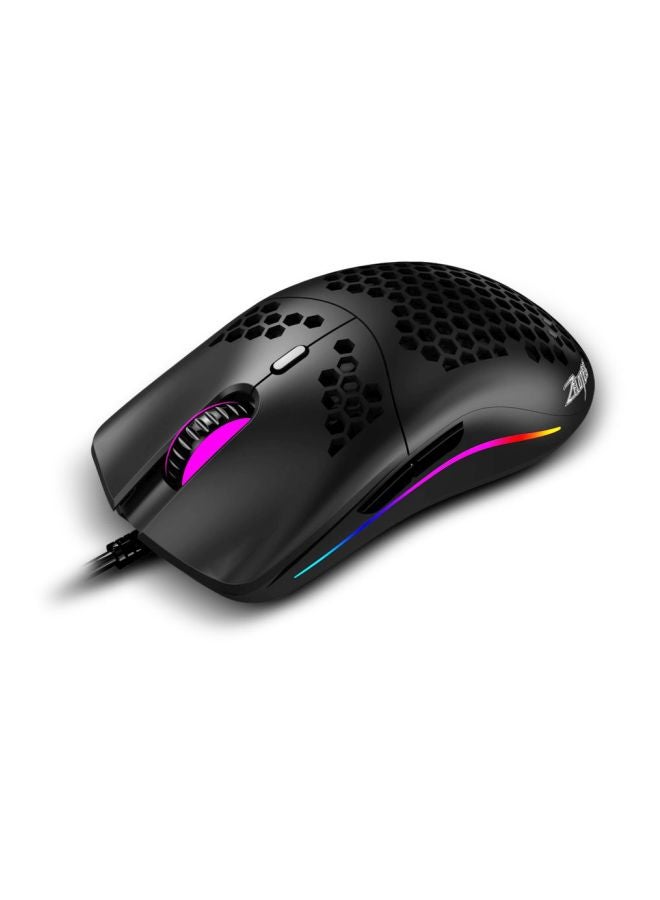 C-7 Wired Mouse Black/Pink/Blue