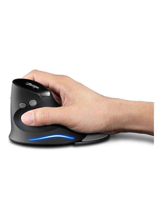 Wireless Vertical Mouse Black