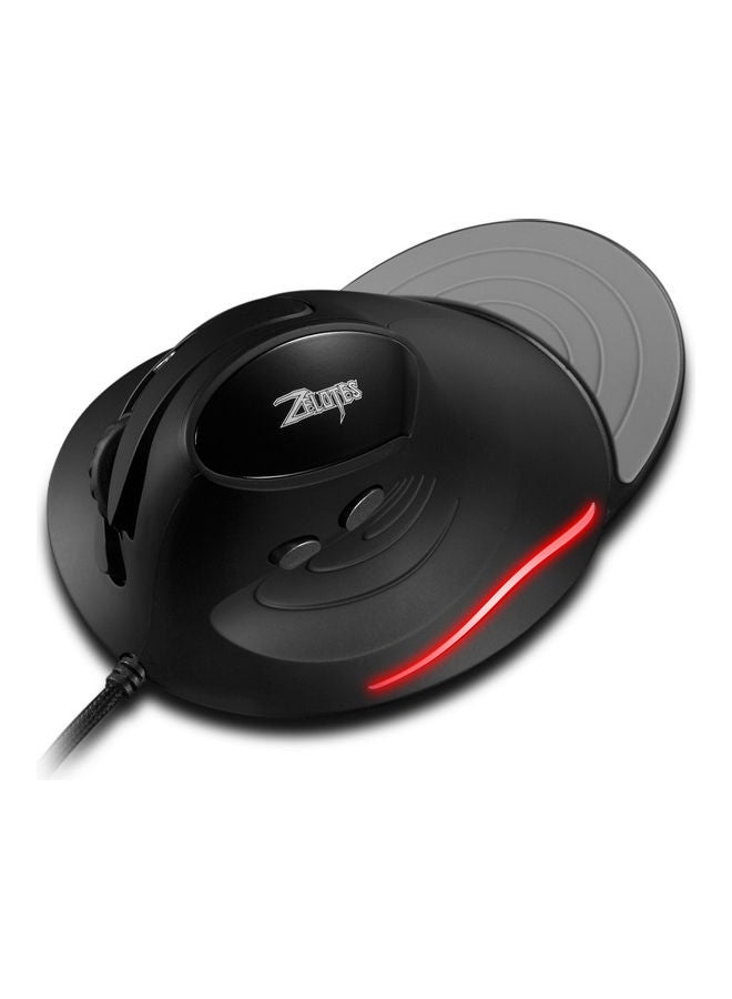 Wired Vertical Mouse Black