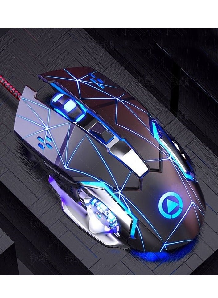 Mechanical Game USB Wired Mouse