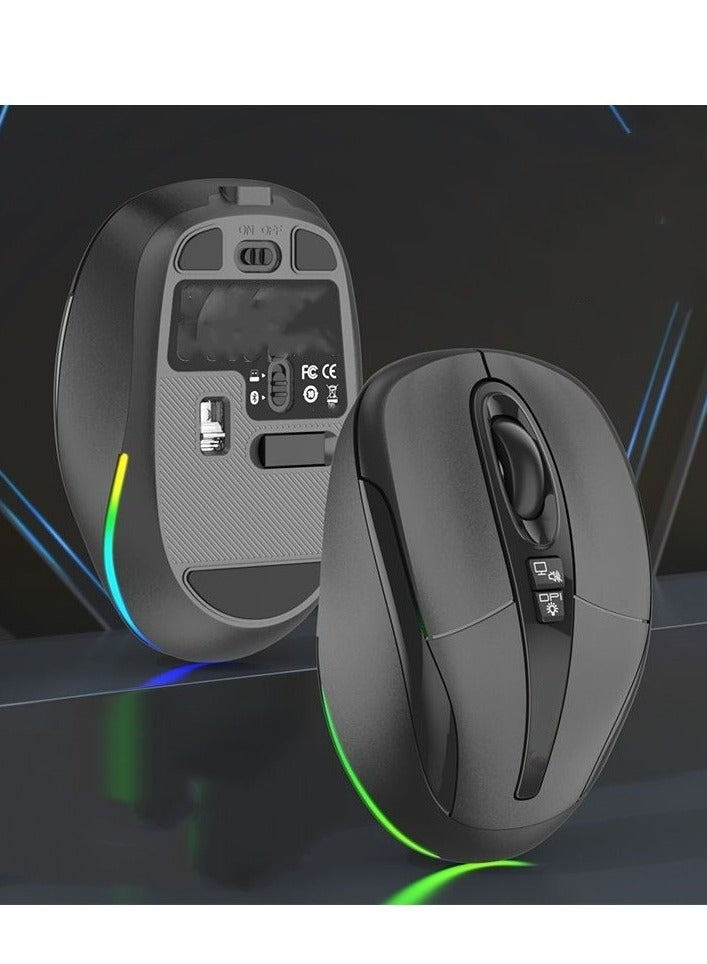 New RGB Wireless Bluetooth Mouse