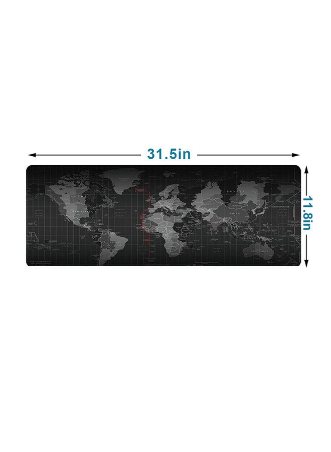 World Map Gaming Mouse Pad