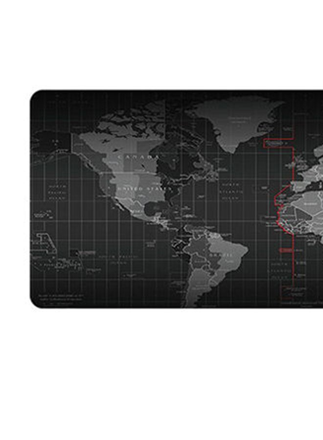 World Map Gaming Mouse Pad