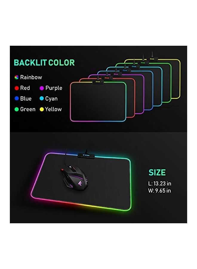 RGB Gaming Mouse Pad Mat Wired