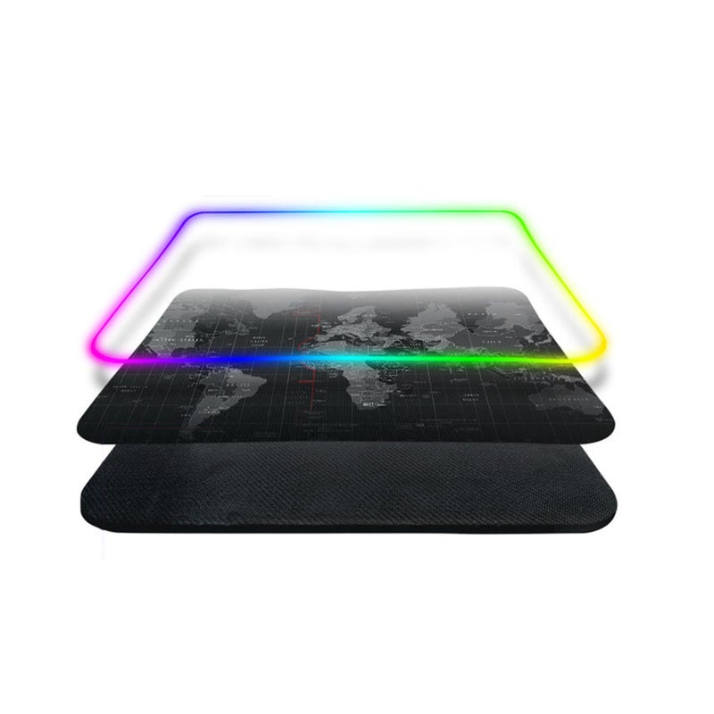 LEDs RGB Mouse Pad Gaming Extra Large Soft Extended Non Slip