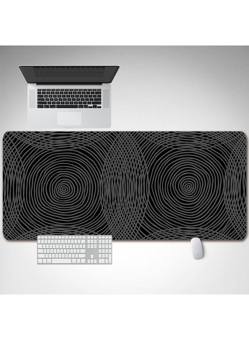 Minimalist Design Gaming Mouse Pad Extended Large Mat Desk Pad Stitched Edges Mousepad Long Mouse Pad And Non-Slip Rubber Base Mice Pad 900x400x4mm