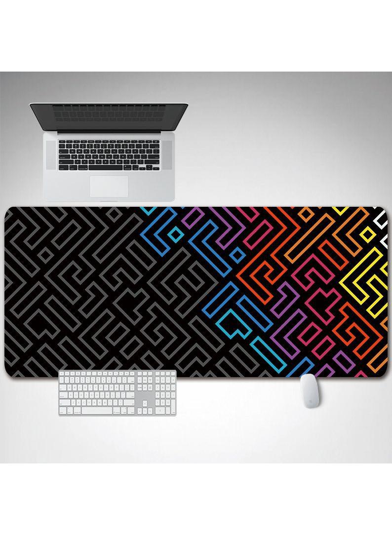 Minimalist Design Gaming Mouse Pad Extended Large Mat Desk Pad Stitched Edges Mousepad Long Mouse Pad And Non-Slip Rubber Base Mice Pad 900x400x4mm