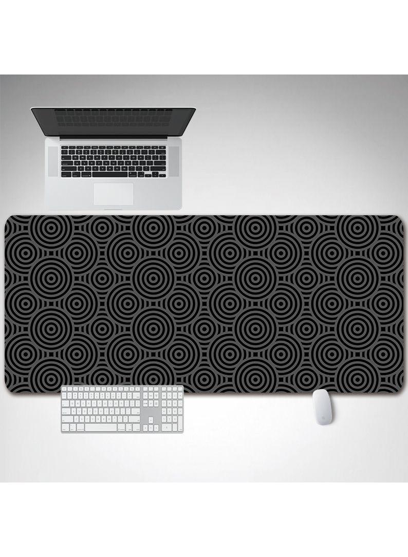 Minimalist Design Gaming Mouse Pad Extended Large Mat Desk Pad Stitched Edges Mousepad Long Mouse Pad And Non-Slip Rubber Base Mice Pad 900x400x4mm