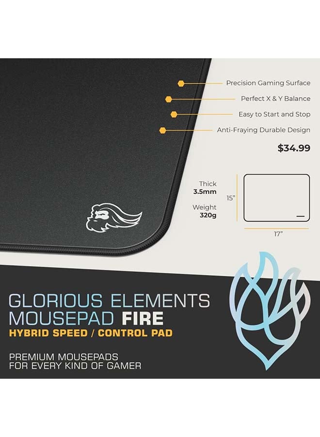 Glorious Element Fire Mouse Pad